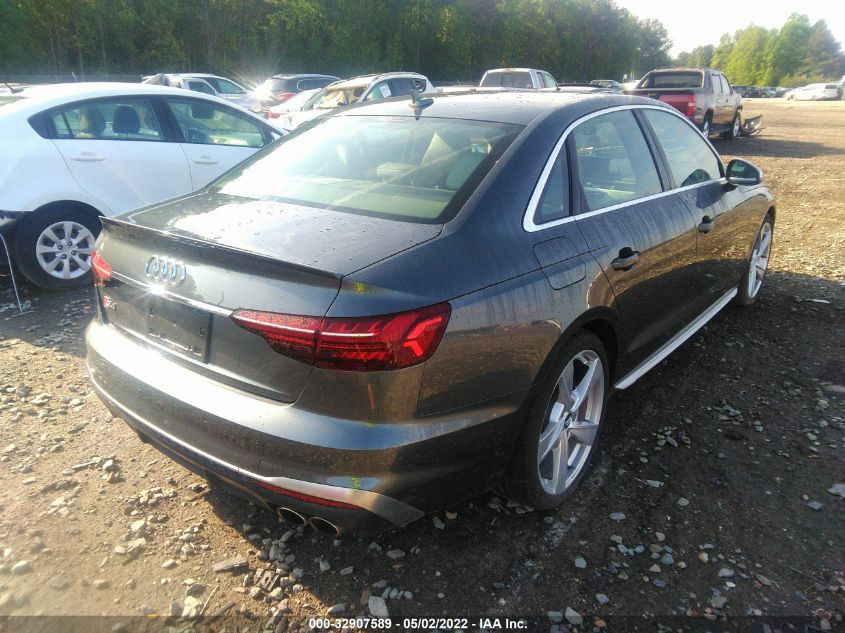 2020 AUDI S4 PREMIUM PLUS WAUB4AF47LA065324