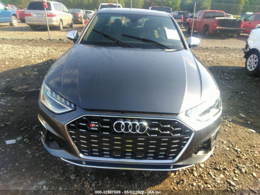 2020 AUDI S4 PREMIUM PLUS WAUB4AF47LA065324