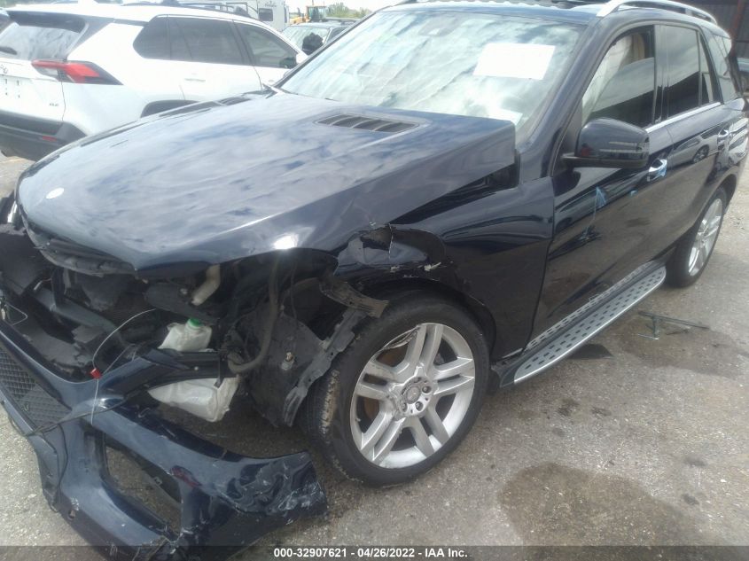2015 MERCEDES-BENZ M-CLASS ML 350 4JGDA5JB0FA452301