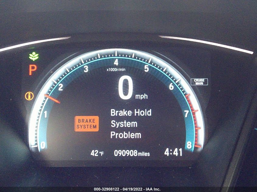 2018 HONDA CIVIC HATCHBACK EX SHHFK7H52JU400415