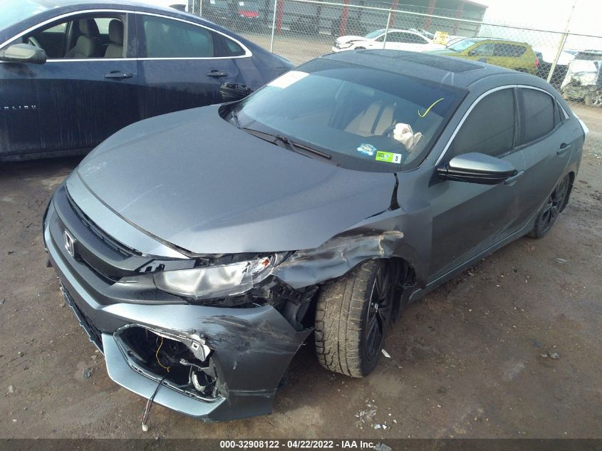 2018 HONDA CIVIC HATCHBACK EX SHHFK7H52JU400415