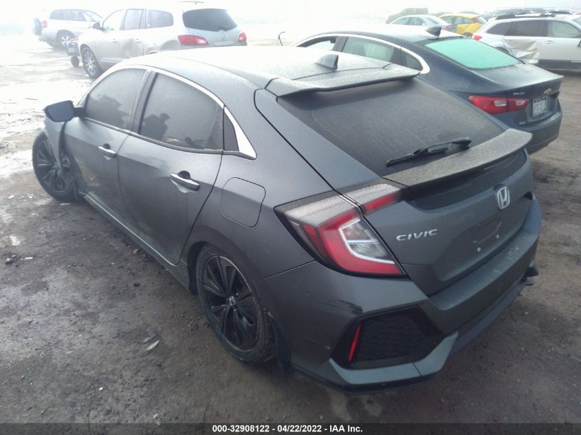 2018 HONDA CIVIC HATCHBACK EX SHHFK7H52JU400415