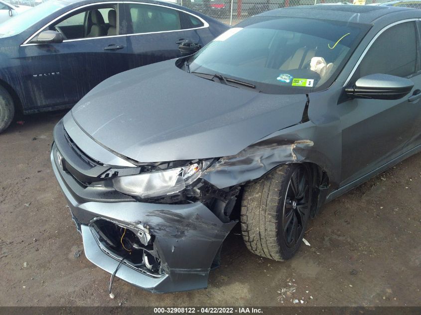 2018 HONDA CIVIC HATCHBACK EX SHHFK7H52JU400415