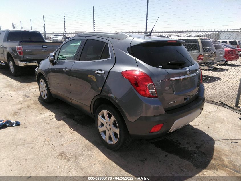 2014 BUICK ENCORE PREMIUM KL4CJDSB4EB672732