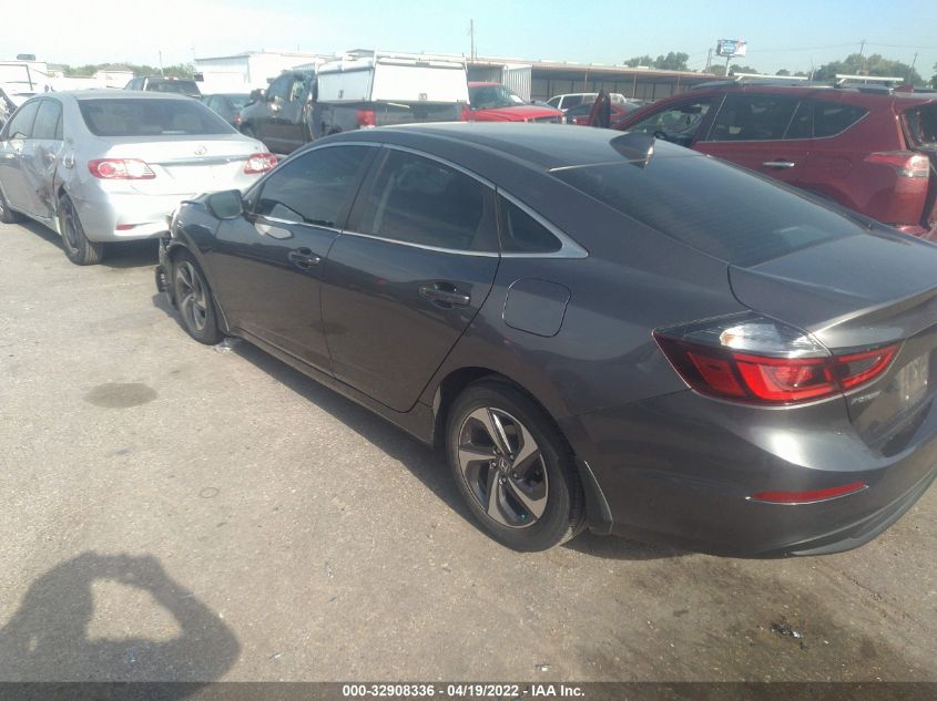 2019 HONDA INSIGHT EX 19XZE4F54KE021737