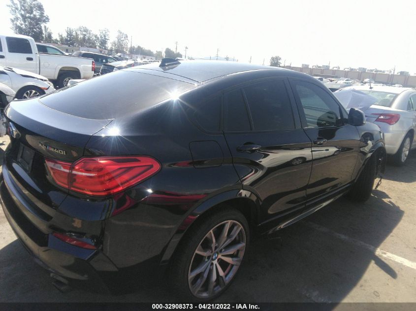 2017 BMW X4 M40I 5UXXW7C51H0U25427