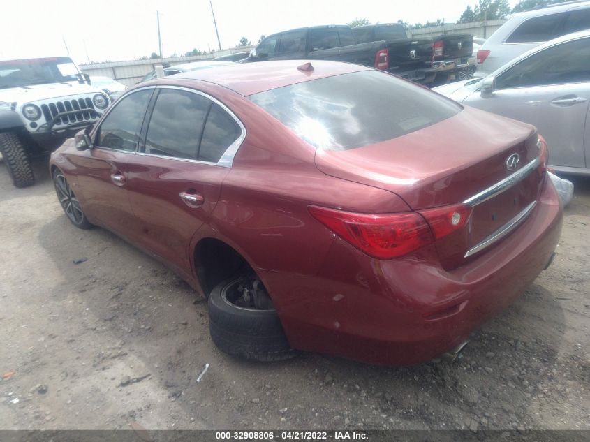 2014 INFINITI Q50 PREMIUM/SPORT JN1BV7AP4EM678347