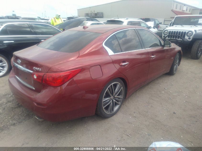 2014 INFINITI Q50 PREMIUM/SPORT JN1BV7AP4EM678347