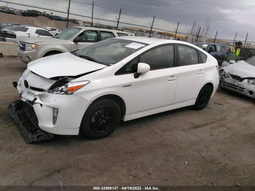 2013 TOYOTA PRIUS ONE/TWO/THREE/FOUR/FIVE JTDKN3DU4D5622621
