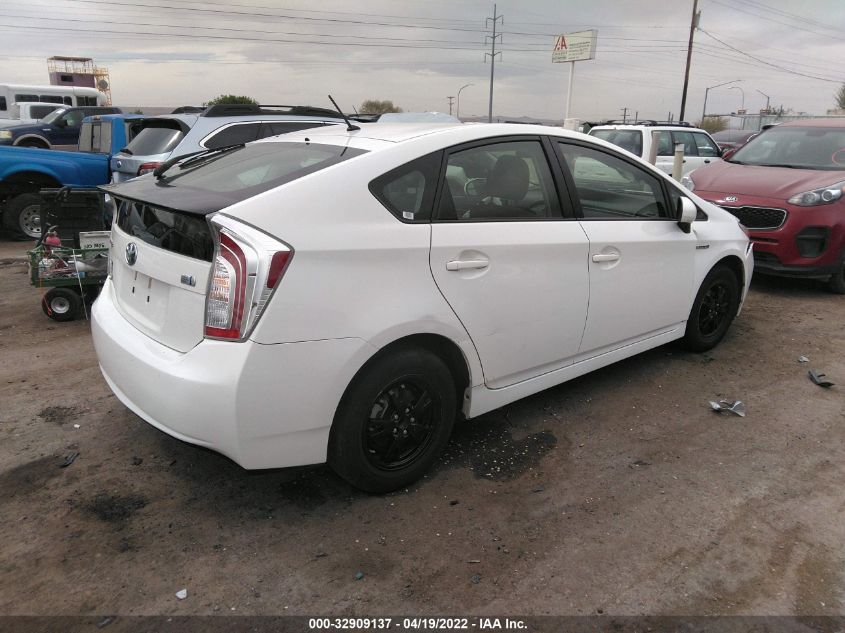 2013 TOYOTA PRIUS ONE/TWO/THREE/FOUR/FIVE JTDKN3DU4D5622621