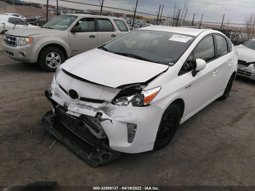 2013 TOYOTA PRIUS ONE/TWO/THREE/FOUR/FIVE JTDKN3DU4D5622621