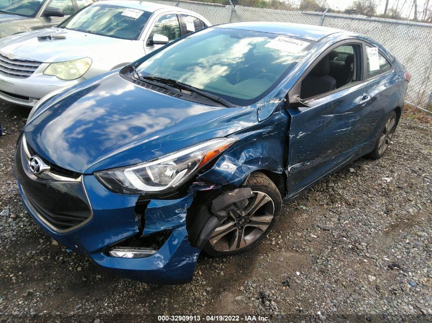 2014 HYUNDAI ELANTRA COUPE KMHDH6AH1EU028628