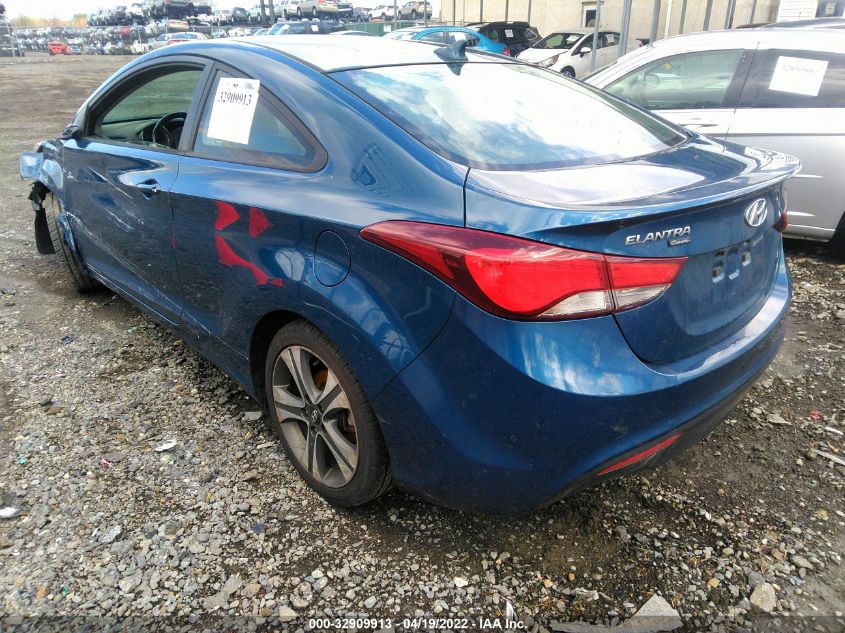 2014 HYUNDAI ELANTRA COUPE KMHDH6AH1EU028628