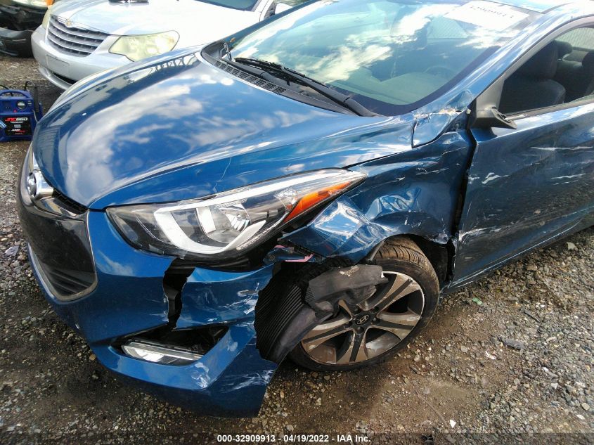 2014 HYUNDAI ELANTRA COUPE KMHDH6AH1EU028628