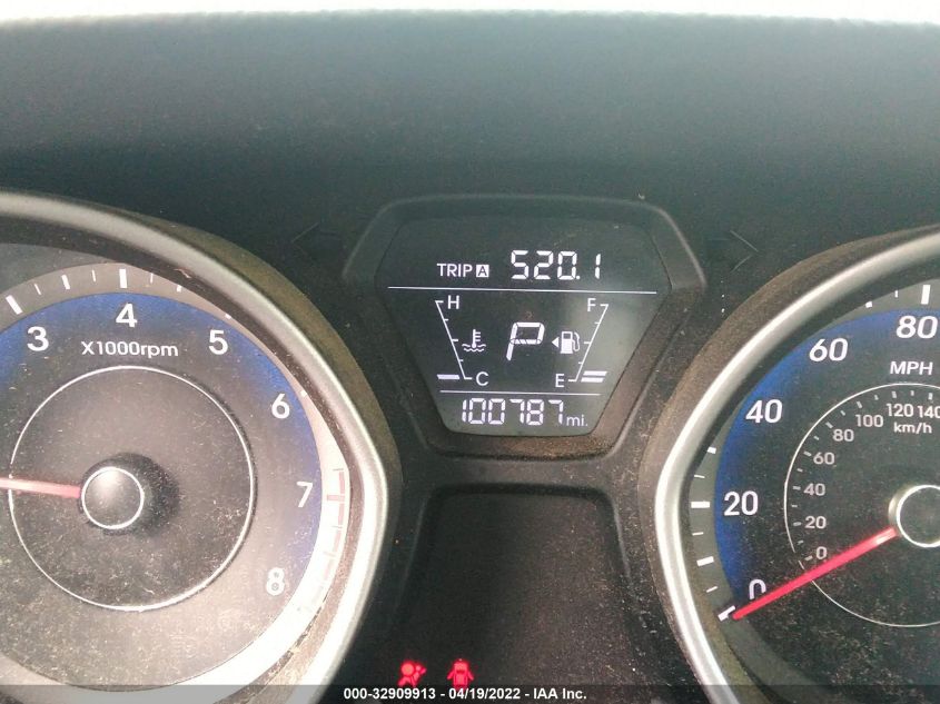 2014 HYUNDAI ELANTRA COUPE KMHDH6AH1EU028628