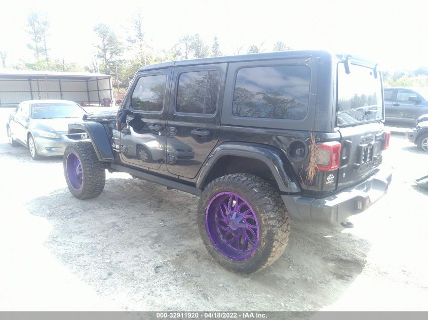 2019 JEEP WRANGLER UNLIMITED SAHARA 1C4HJXEN4KW600338