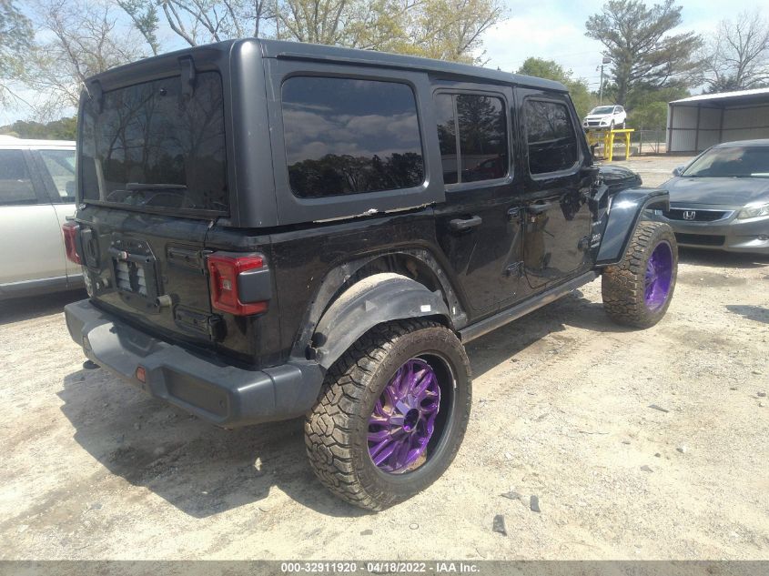 2019 JEEP WRANGLER UNLIMITED SAHARA 1C4HJXEN4KW600338