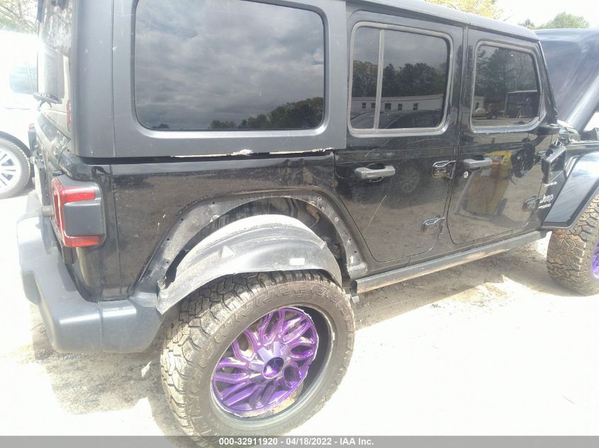 2019 JEEP WRANGLER UNLIMITED SAHARA 1C4HJXEN4KW600338