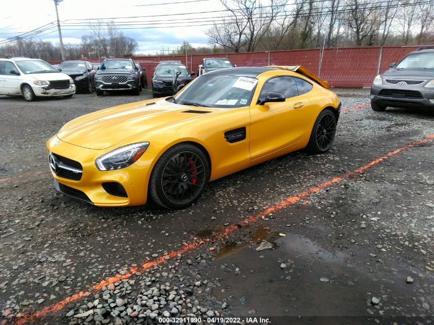2016 MERCEDES-BENZ AMG GT S WDDYJ7JAXGA008987