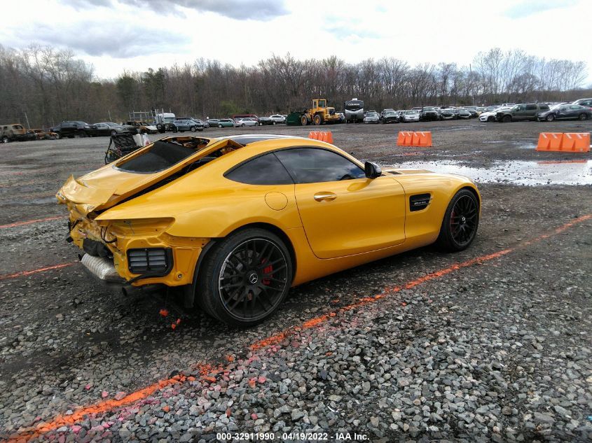 2016 MERCEDES-BENZ AMG GT S WDDYJ7JAXGA008987