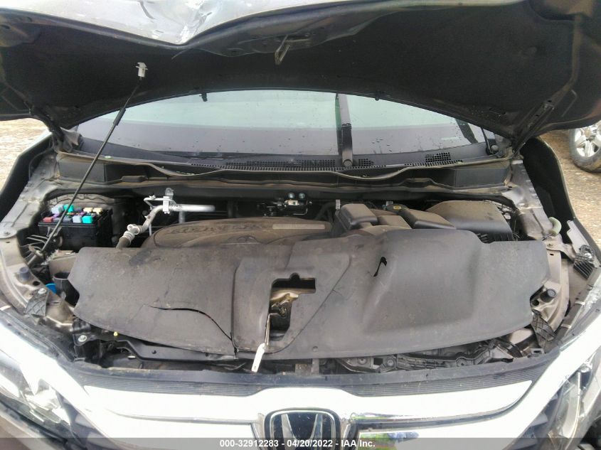 2019 HONDA ODYSSEY EX-L 5FNRL6H72KB137142
