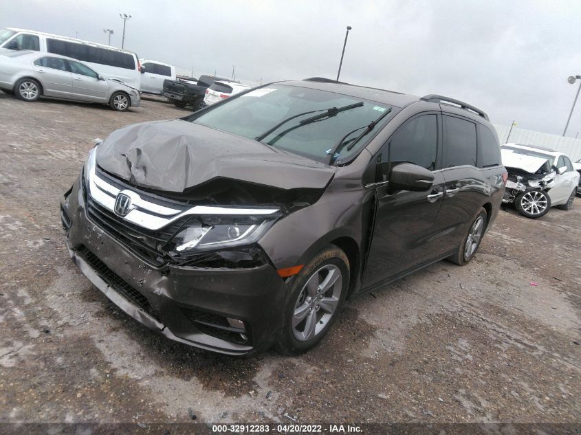2019 HONDA ODYSSEY EX-L 5FNRL6H72KB137142
