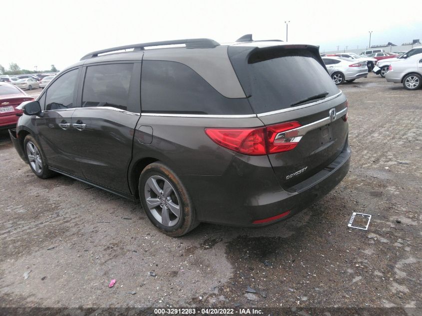 2019 HONDA ODYSSEY EX-L 5FNRL6H72KB137142