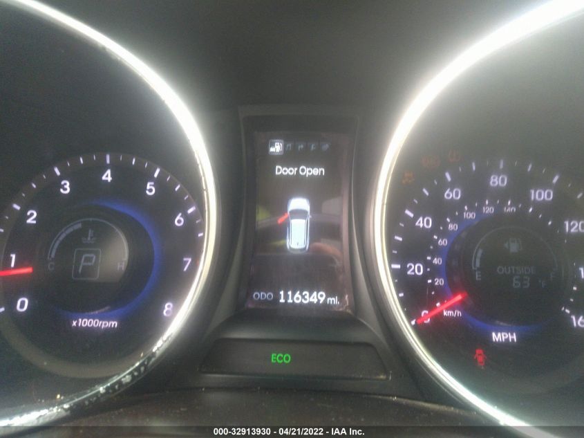 2013 HYUNDAI SANTA FE LIMITED KM8SRDHF0DU004607