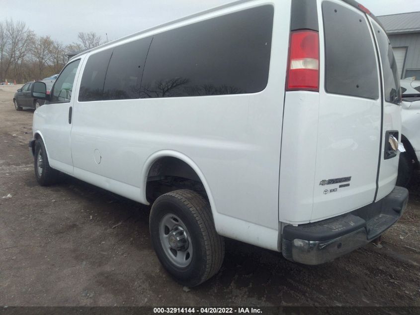 2013 CHEVROLET EXPRESS PASSENGER LT 1GAZGYFG1D1188087