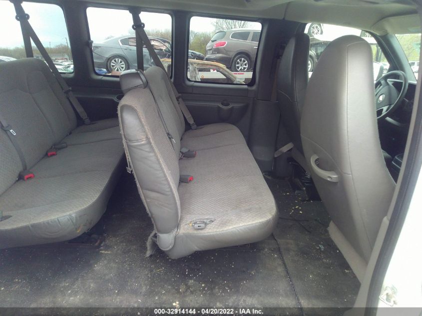 2013 CHEVROLET EXPRESS PASSENGER LT 1GAZGYFG1D1188087