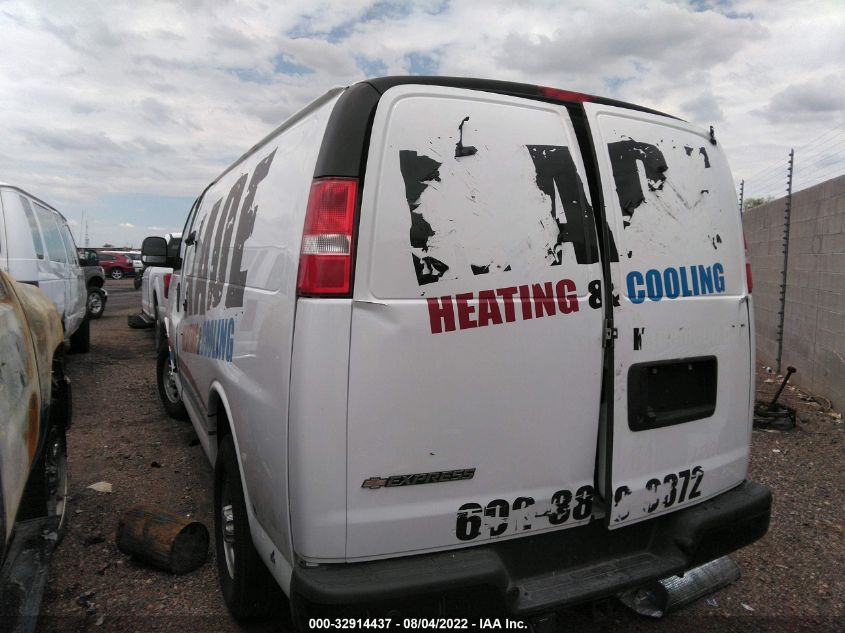 2020 CHEVROLET EXPRESS CARGO VAN 1GCWGAFG7L1275587