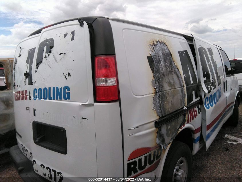 2020 CHEVROLET EXPRESS CARGO VAN 1GCWGAFG7L1275587
