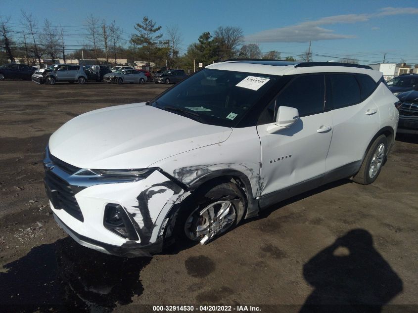2020 CHEVROLET BLAZER LT 3GNKBJRS8LS594273