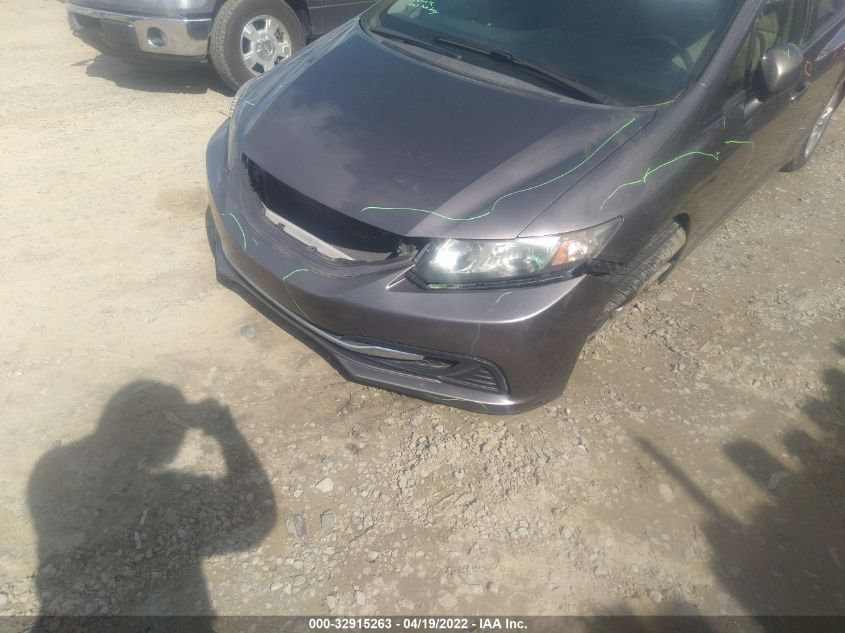 2013 HONDA CIVIC SDN LX 19XFB2F51DE225432