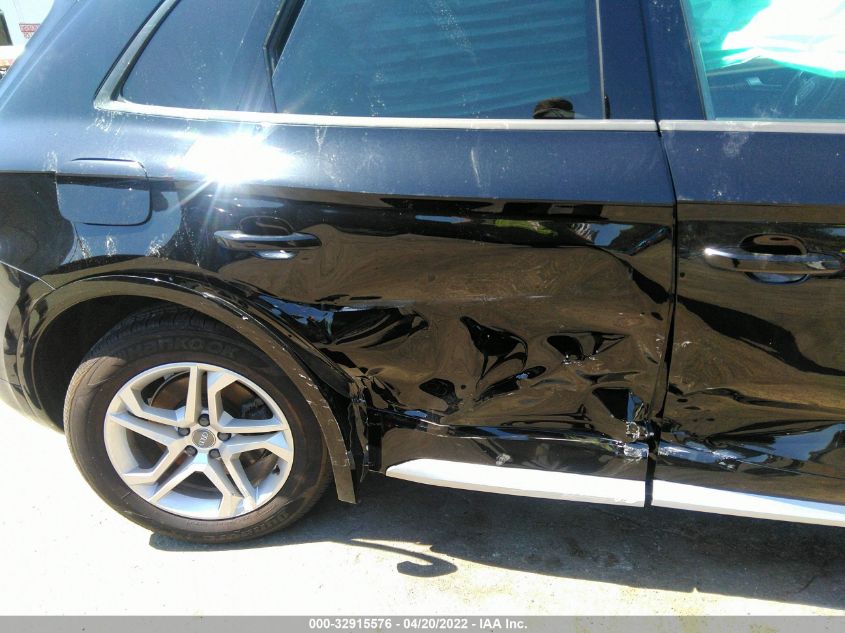 2018 AUDI Q5 PREMIUM/TECH PREMIUM WA1ANAFY7J2127806