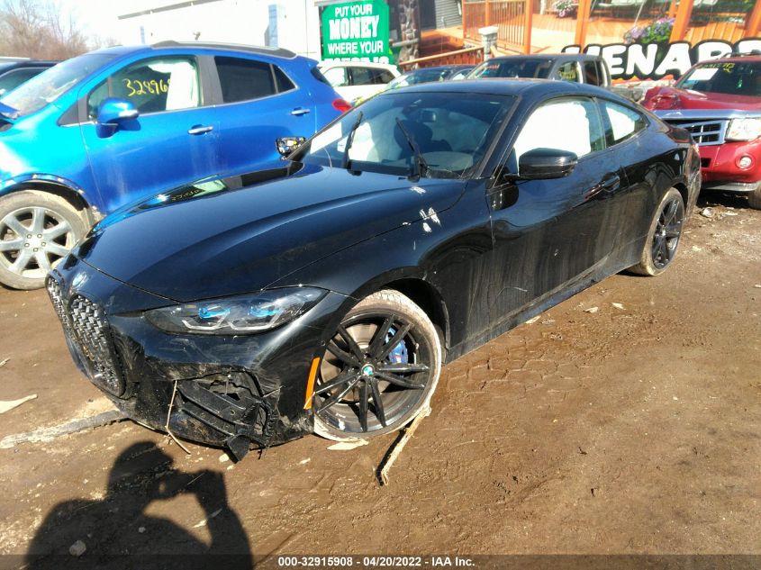 2022 BMW 4 SERIES M440I XDRIVE WBA13AR0XNCH75495