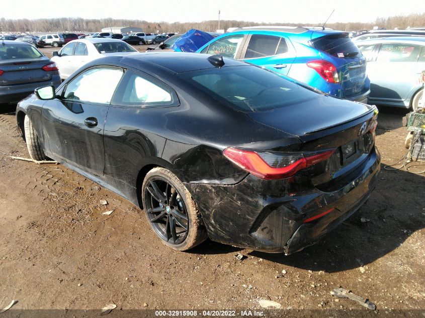 2022 BMW 4 SERIES M440I XDRIVE WBA13AR0XNCH75495