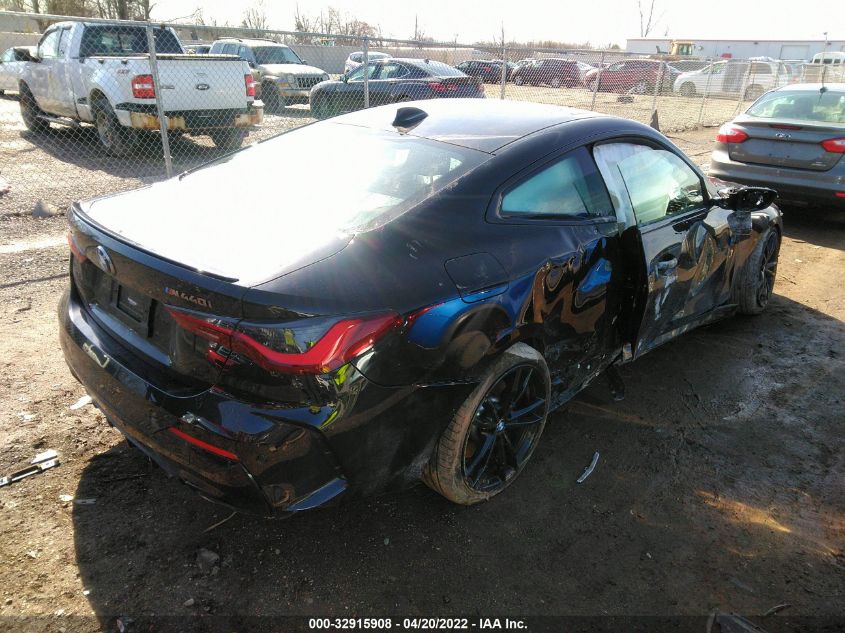 2022 BMW 4 SERIES M440I XDRIVE WBA13AR0XNCH75495