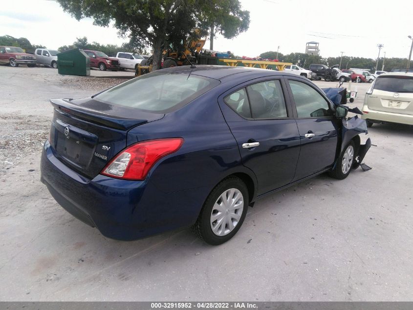 2019 NISSAN VERSA SEDAN SV 3N1CN7AP7KL834911