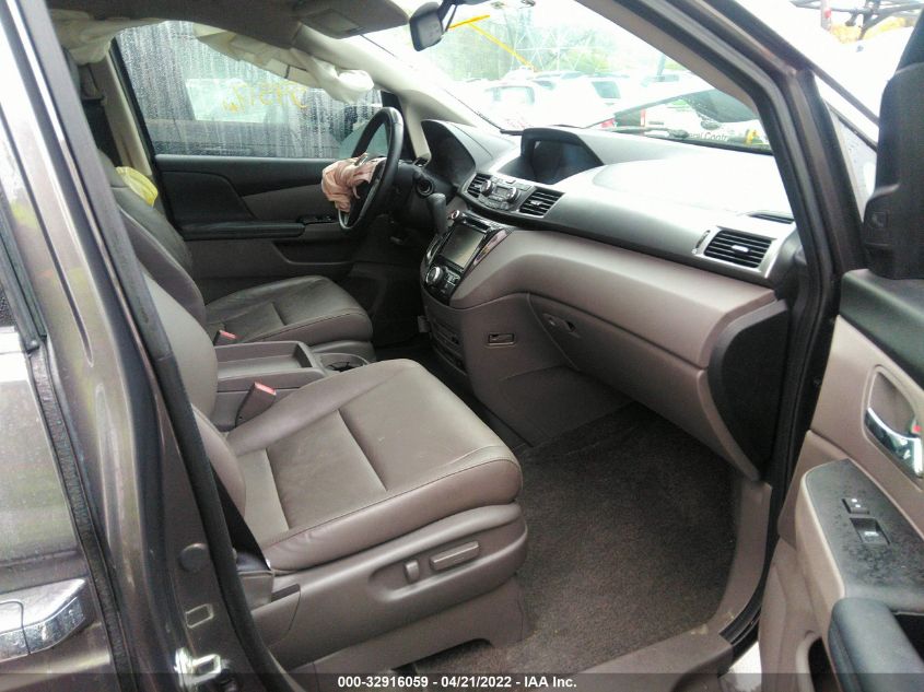 2014 HONDA ODYSSEY TOURING ELITE 5FNRL5H92EB104013