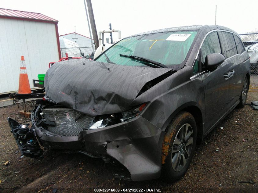 2014 HONDA ODYSSEY TOURING ELITE 5FNRL5H92EB104013