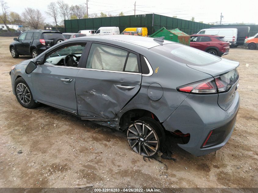 2020 HYUNDAI IONIQ ELECTRIC LIMITED KMHC85LJ3LU074447