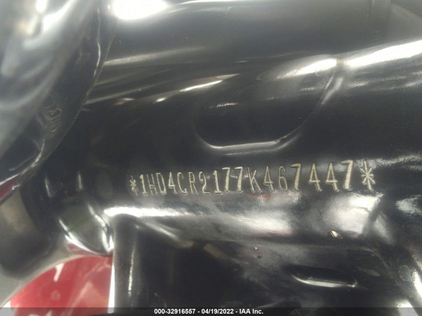 2007 HARLEY-DAVIDSON XL883 L 1HD4CR2177K467447