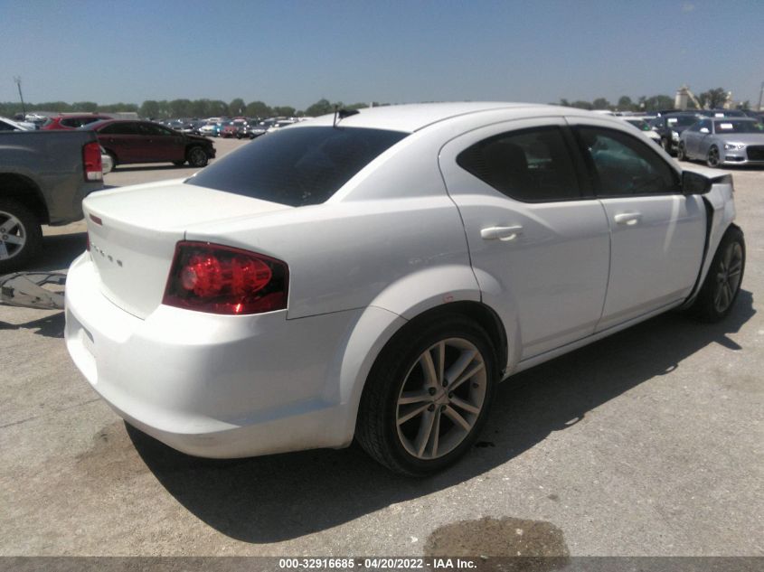 2014 DODGE AVENGER SE 1C3CDZAB9EN161550