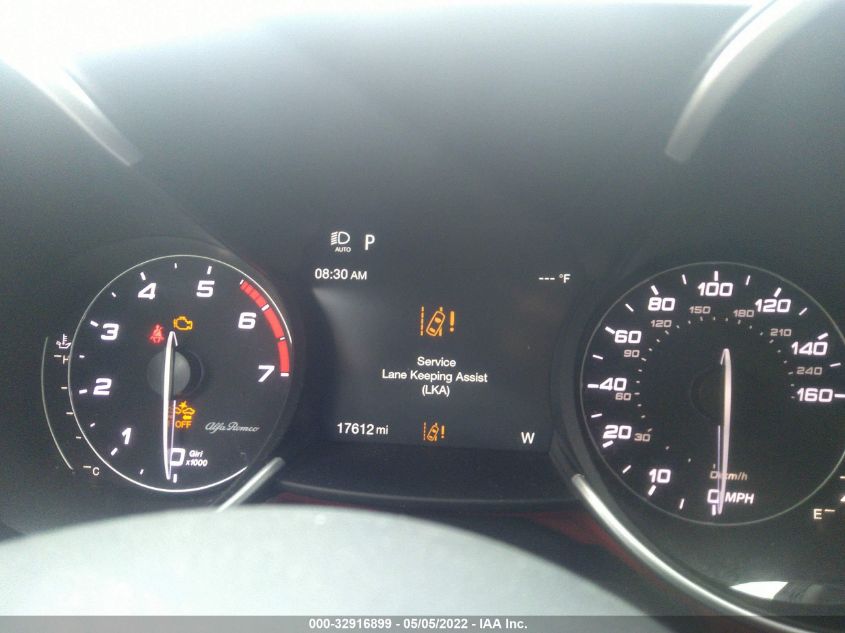 2020 ALFA ROMEO GIULIA TI SPORT ZARFANBN3L7626768