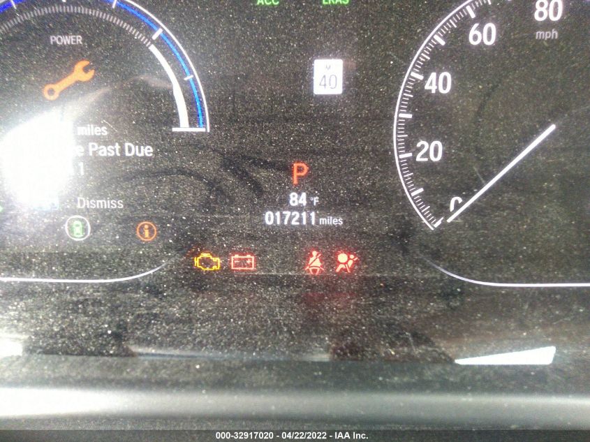 2020 HONDA ACCORD HYBRID EX-L 1HGCV3F5XLA013258