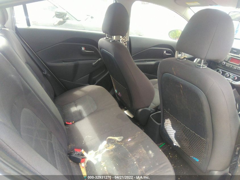 2014 KIA RIO LX KNADM4A32E6415487