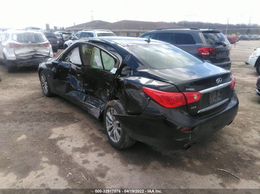 2017 INFINITI Q50 2.0T JN1CV7AR5HM681445