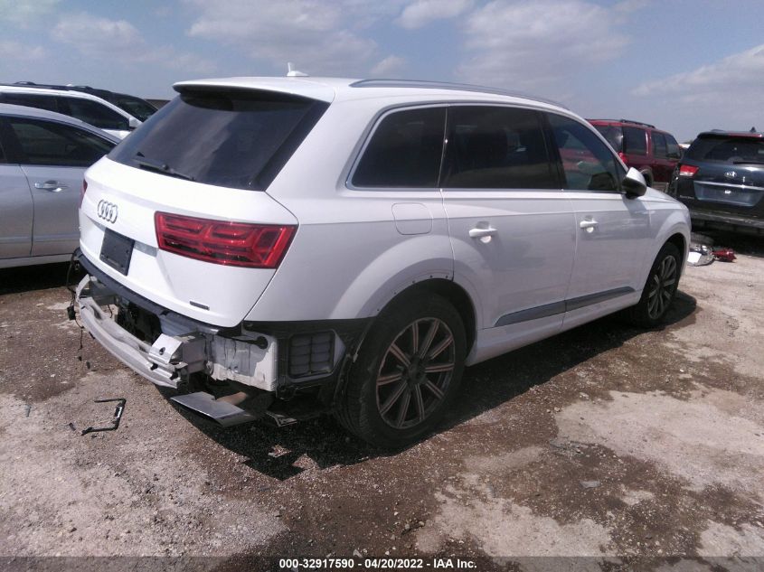 2017 AUDI Q7 PREMIUM PLUS WA1LHAF72HD045049