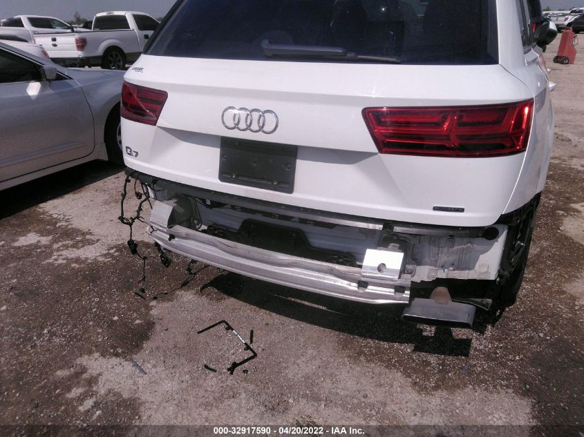 2017 AUDI Q7 PREMIUM PLUS WA1LHAF72HD045049